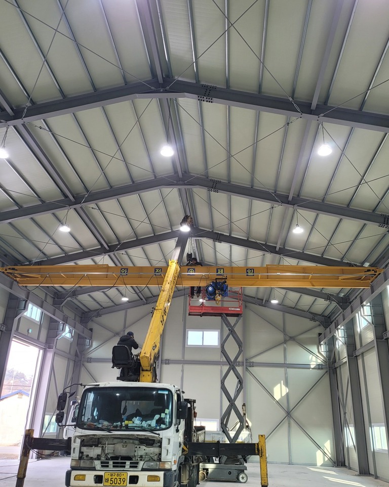 호이스트 제작 설치