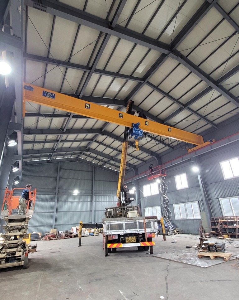 호이스트 제작 설치